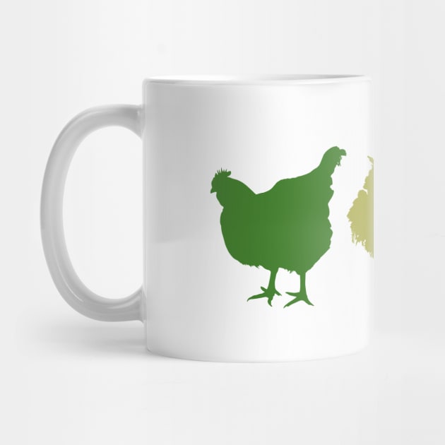 'Vintage Chicken Art' Amazing Bird Lover Gift by ourwackyhome